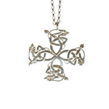 Celtic Cross Pendant Necklace