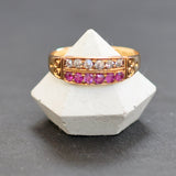 Diamond & Ruby Gypsy Ring