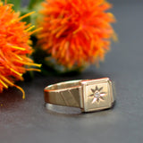 Diamond Signet Ring