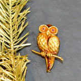 Owl Brooch