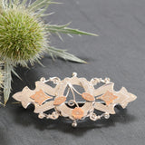 Silver Horse Shoe Brooch