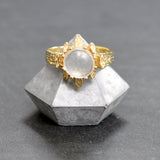 Vintage moonstone ring.