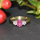 ruby and diamond ring