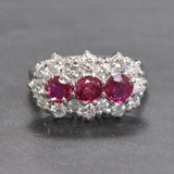 vintage ruby and diamond ring