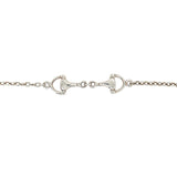 Silver Horse Bit Necklace