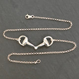 Silver Horse Bit Pendant