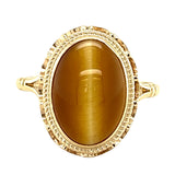 Tigers eye ring