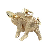 Gold Pig Charm