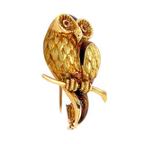 Owl Brooch