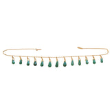 Aventurine Fringe Collar