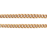 Graduated Curb Link Collar Necklace