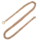 Graduated Curb Link Collar Necklace