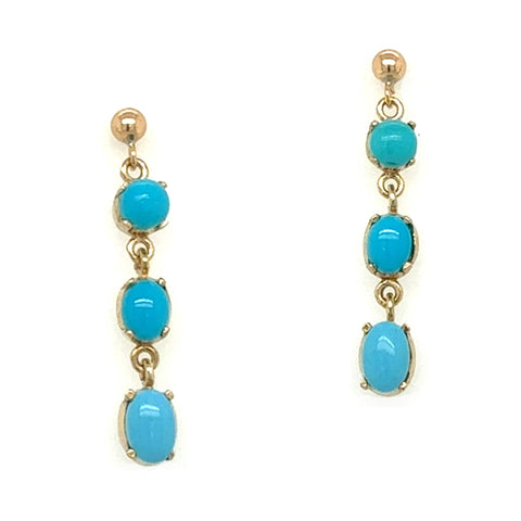 Turquoise Drop Earrings