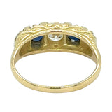 Sapphire & Diamond Ring
