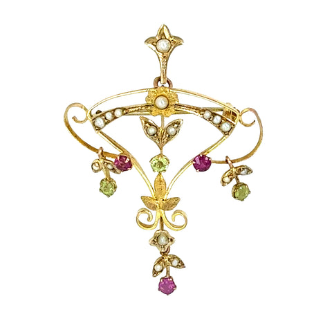 Edwardian Pendant/Brooch