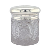 Hobnail Glass Jar