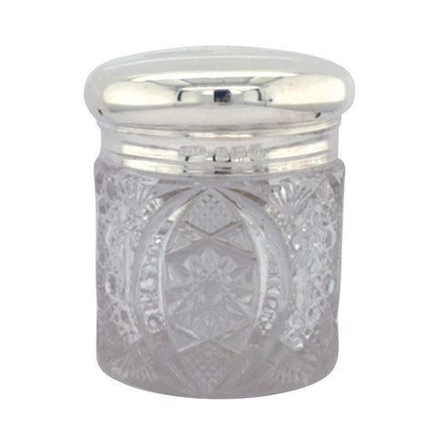 Hobnail Glass Jar