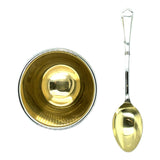 Silver Egg Cup & Spoon