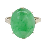 Oval Jade Ring