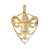 Mother of Pearl Art Nouveau Pendant