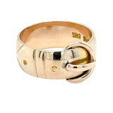 Rose Gold Buckle Ring