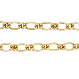 Yellow Gold Curb Link Chain