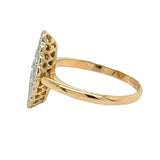 Diamond Marquise Shaped Ring