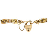 Rose Gold Gate Link Bracelet