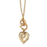 Turquoise Heart Locket Necklace