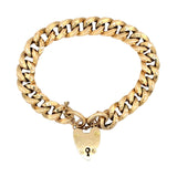 Rose Gold Curb Link Bracelet