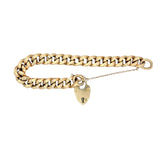 Rose Gold Curb Link Bracelet