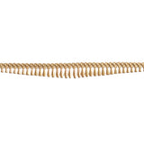 Yellow Gold Graduated Fringe Collar