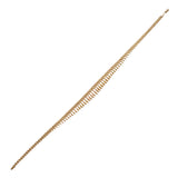 Yellow Gold Graduated Fringe Collar