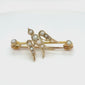 Pearl Set Bird Brooch