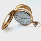 Gold Half Hunter Pocket Watch