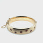 Ruby Set Gold Bangle