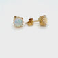 Opal Stud Earrings