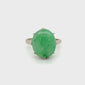 Oval Jade Ring