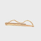 Gold Bar Tie Slide
