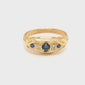 Sapphire & Diamond Ring