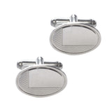 vintage silver cuff links