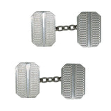 vintage silver cuff links