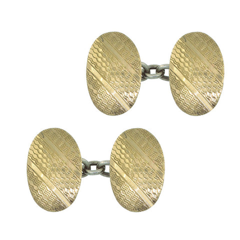 Oval Cuff Links