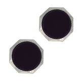 onyx cuff links