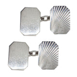 vintage silver cufflinks