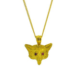 Victorian Fox Head Pendant
