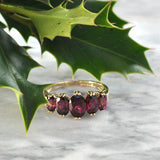 Almandine Garnet Ring