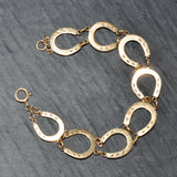 Horse Shoe Link Bracelet