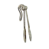 Antique Silver Napkin Clip