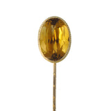 citrine stick pin
